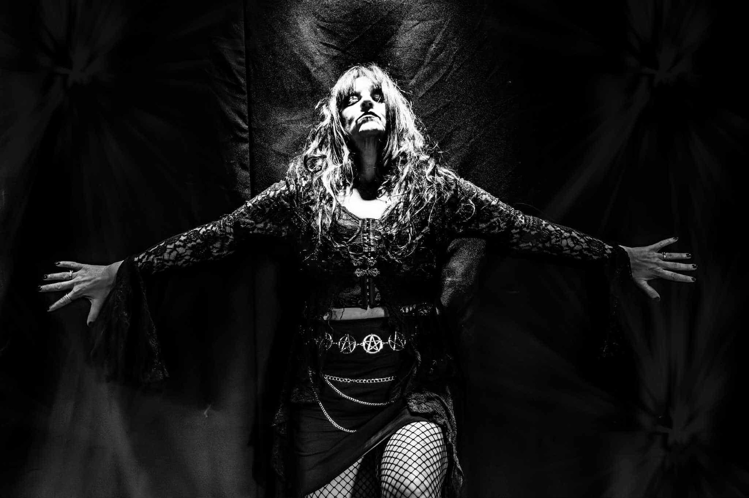 Mandie of Ditch the Demon (c) Johnny Galliano 2025 Mandie of Ditch the Demon